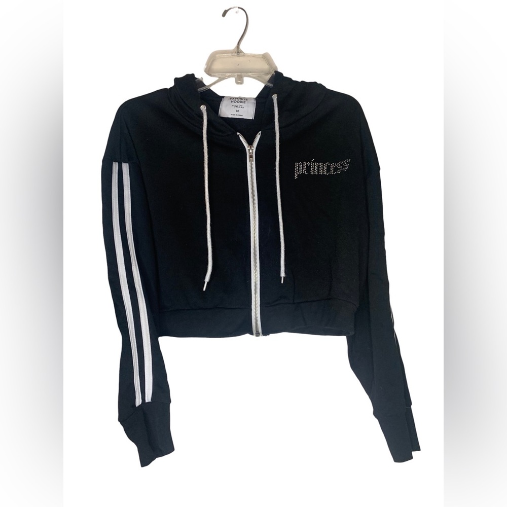 Princess crop top hoodie rue21